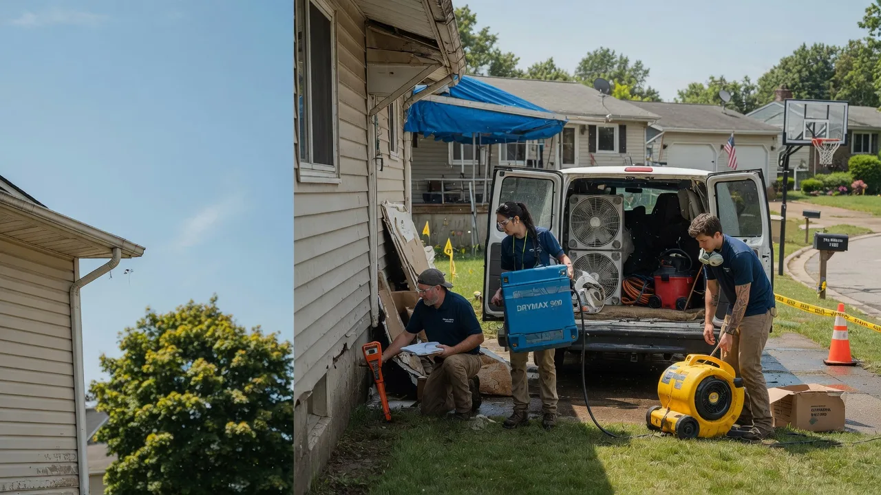 Ceiling Leak Cleanup in White Lake, MI near me