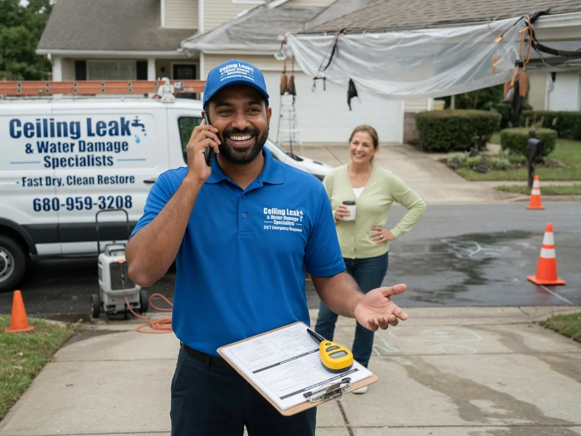 Ceiling Leak Cleanup White Lake, MI FAQs